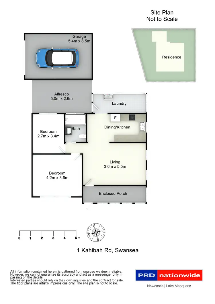 Floorplan of Homely house listing, 204 Kahibah Street, Swansea NSW 2281