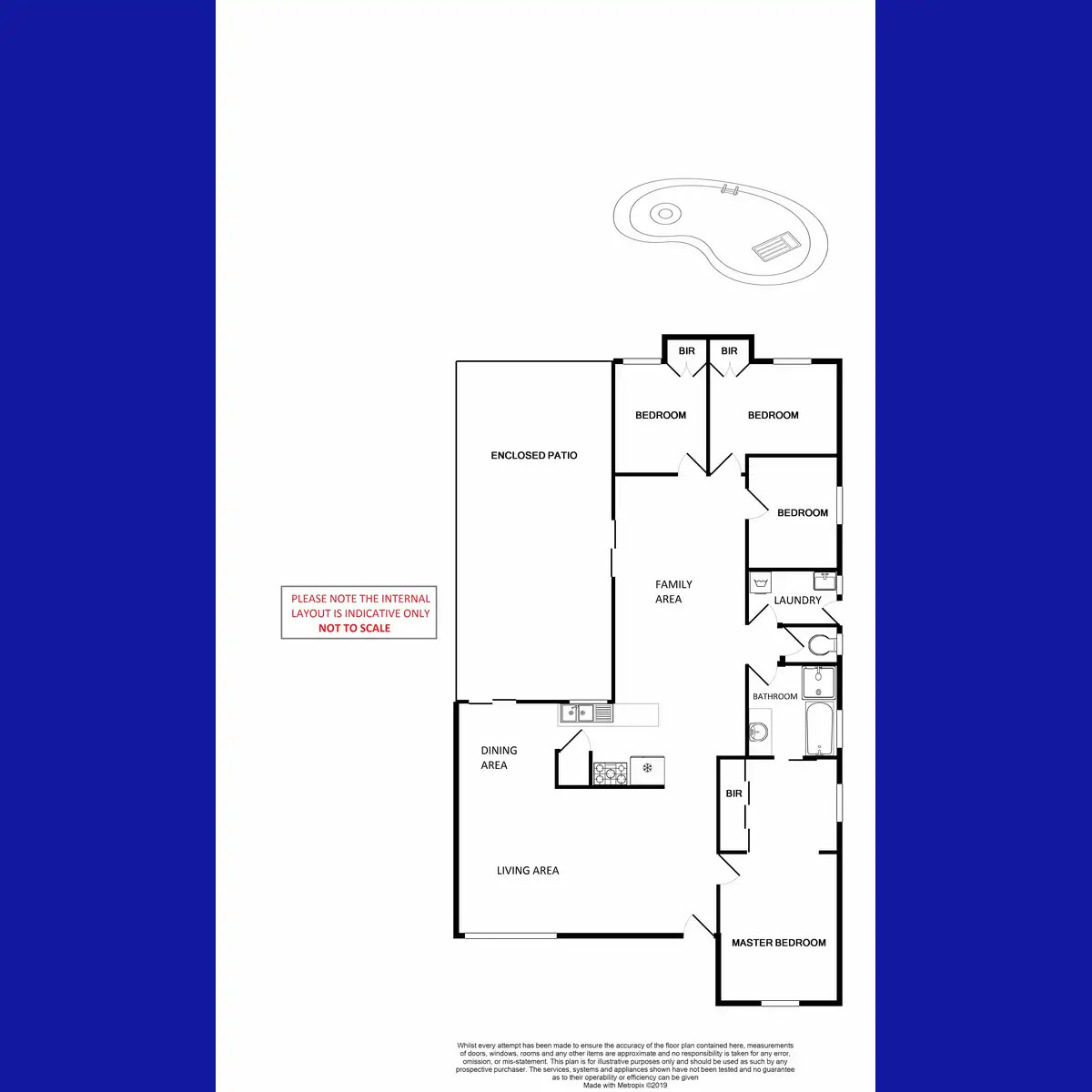 Floorplan of Homely house listing, 12 Levine Court, Thornlie WA 6108