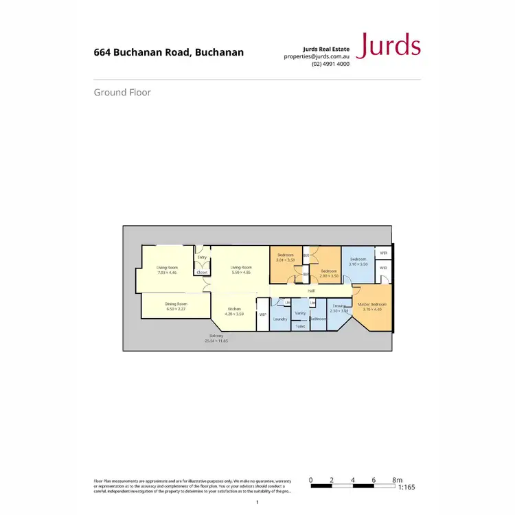 Floorplan of Homely rural property listing, 664 Buchanan Road, Buchanan NSW 2323