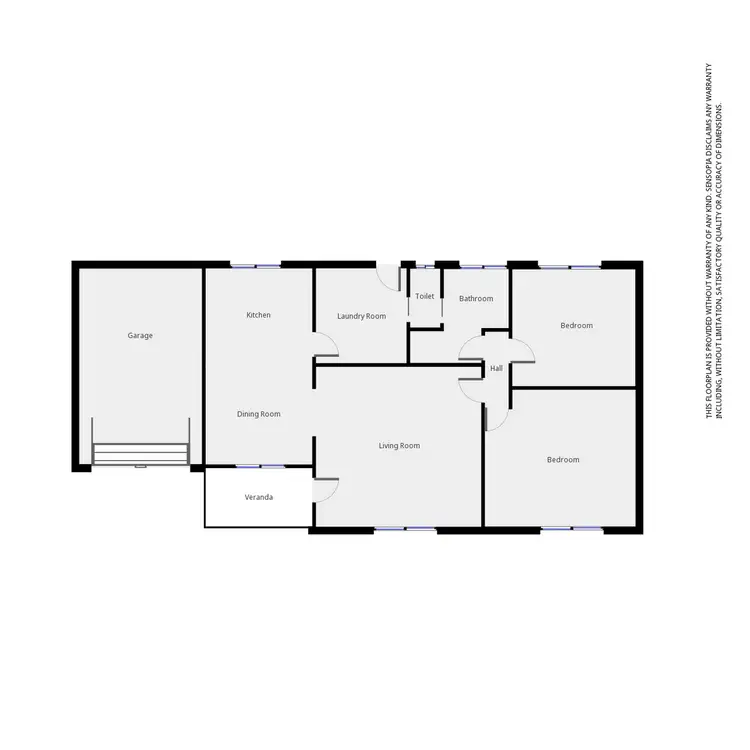 Floorplan of Homely unit listing, 148 Morriss Road, Warrnambool VIC 3280