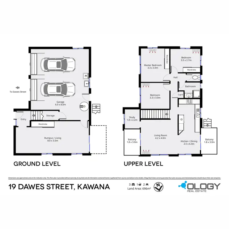 Floorplan of Homely house listing, 19 Dawes Street, Kawana QLD 4701