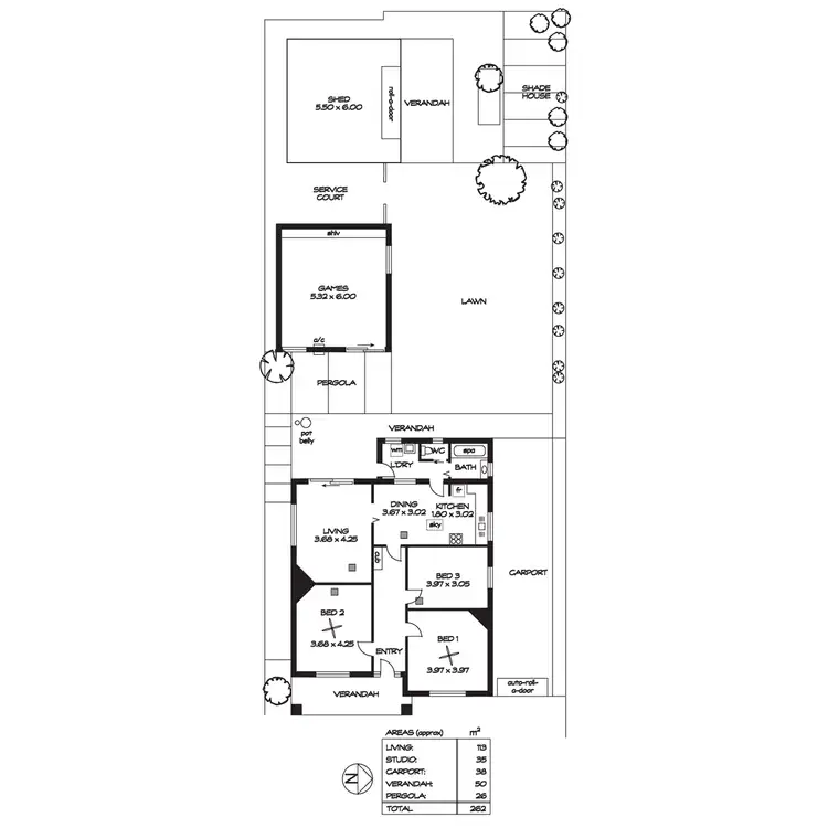 Floorplan of Homely house listing, 4 Craddock Street, Broadview SA 5083
