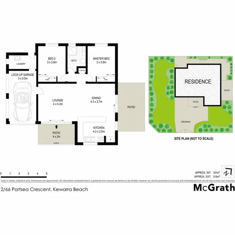 Floorplan of Homely apartment listing, 2/66 Portsea Crescent, Kewarra Beach QLD 4879