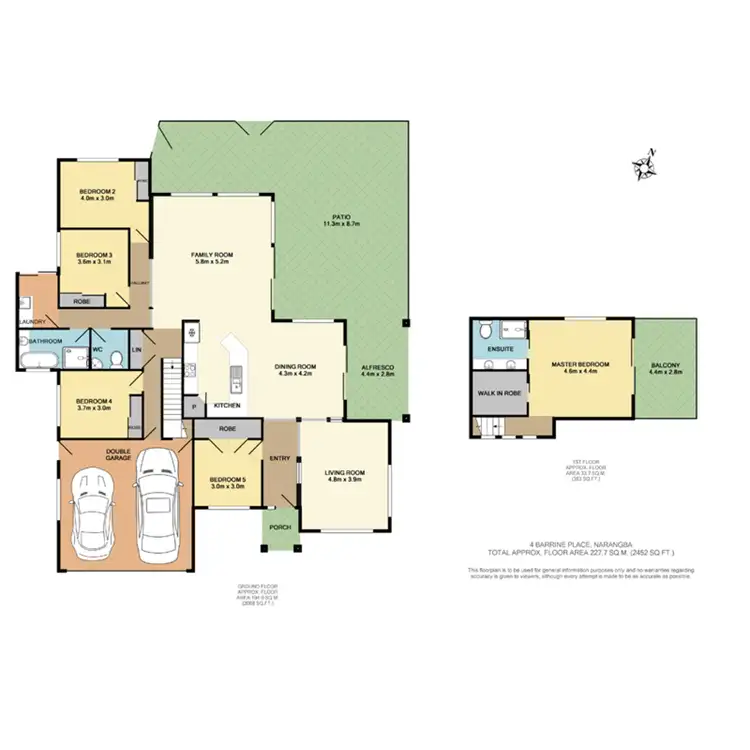 Floorplan of Homely house listing, 4 Barrine Place, Narangba QLD 4504