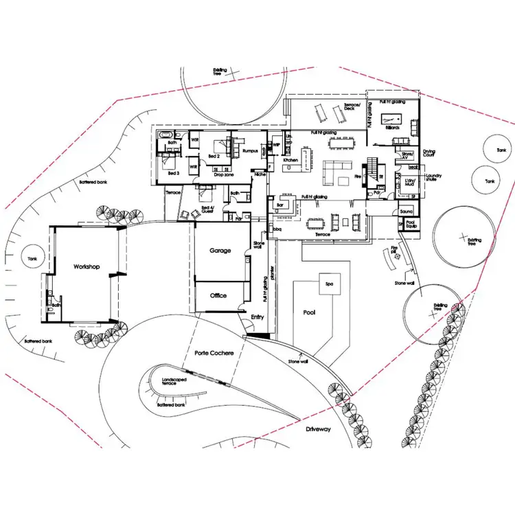 Floorplan of Homely land listing, 208 Kloske Road, Burbank QLD 4156