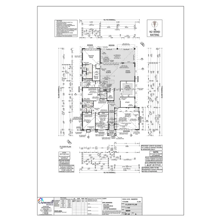 Floorplan of Homely house listing, 72 Kardan Drive, Yanchep WA 6035