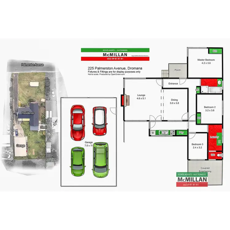 Floorplan of Homely house listing, 225 Palmerston Avenue, Dromana VIC 3936