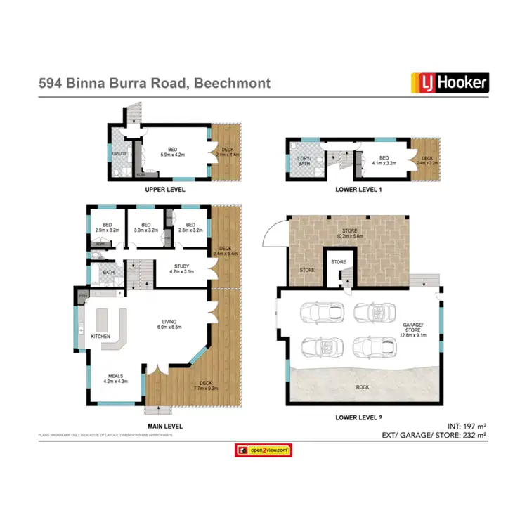 Floorplan of Homely house listing, 594 Binna Burra Road, Beechmont QLD 4211