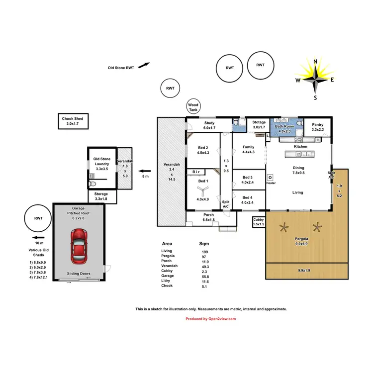 Floorplan of Homely house listing, 28 Long Gully Road, Mannum SA 5238