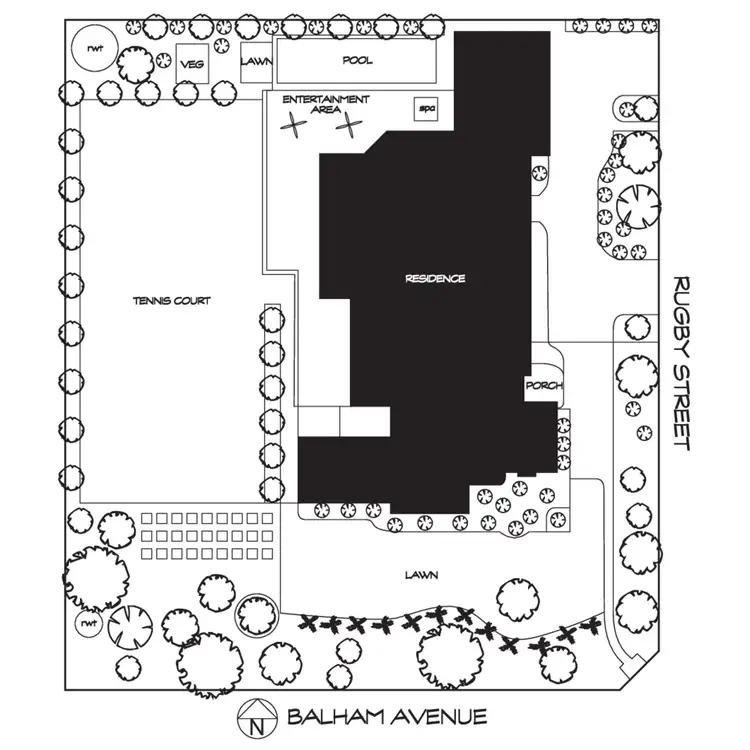 Floorplan of Homely house listing, 17 Balham Avenue, Kingswood SA 5062