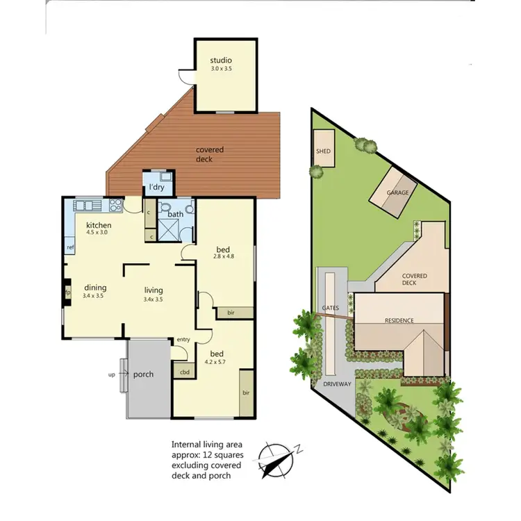Floorplan of Homely house listing, 7 Higgins Street, Safety Beach VIC 3936