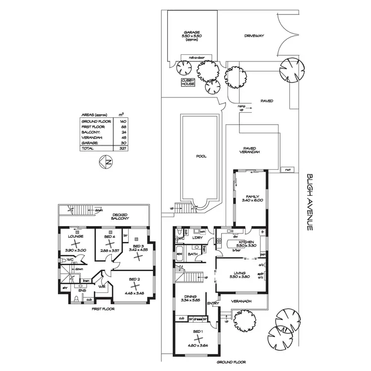 Floorplan of Homely house listing, 79 Eliza Place, Panorama SA 5041