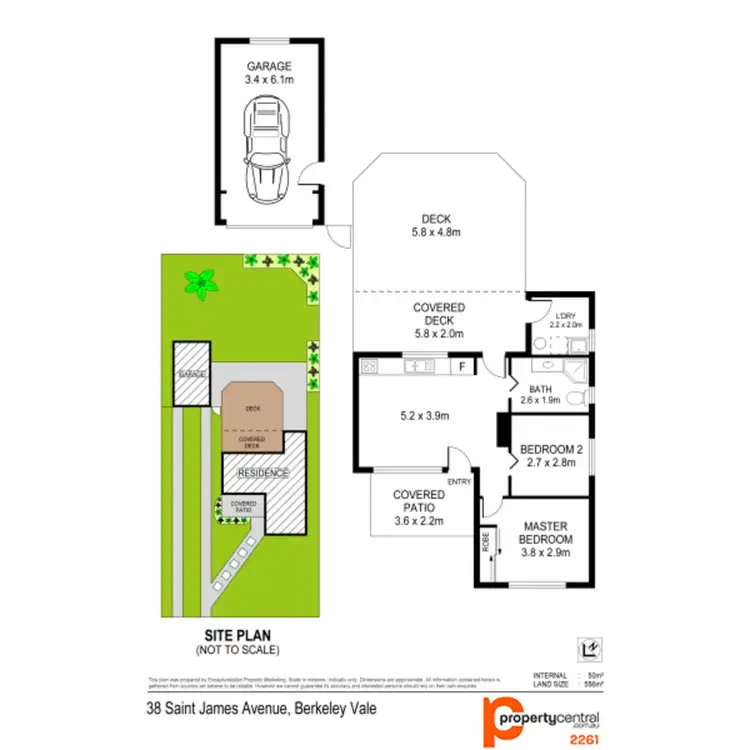 Floorplan of Homely house listing, 38 St James Avenue, Berkeley Vale NSW 2261