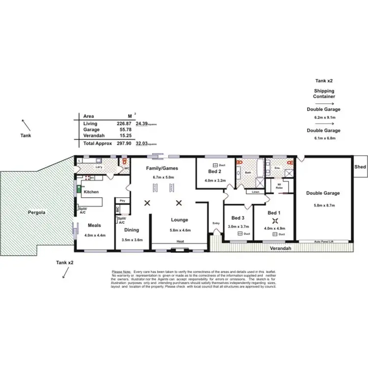 Floorplan of Homely house listing, Address available on request