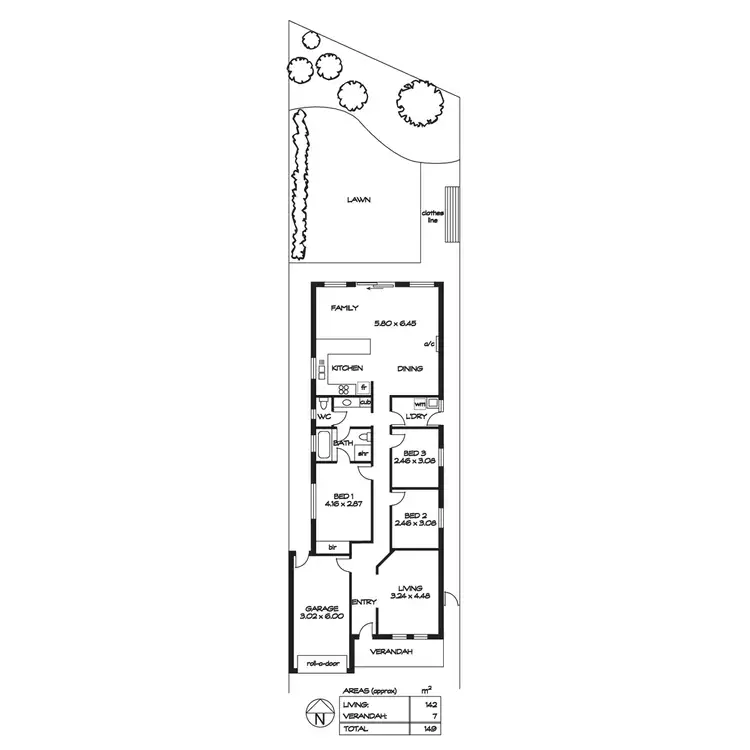 Floorplan of Homely house listing, 3 Lincoln Avenue, Sturt SA 5047