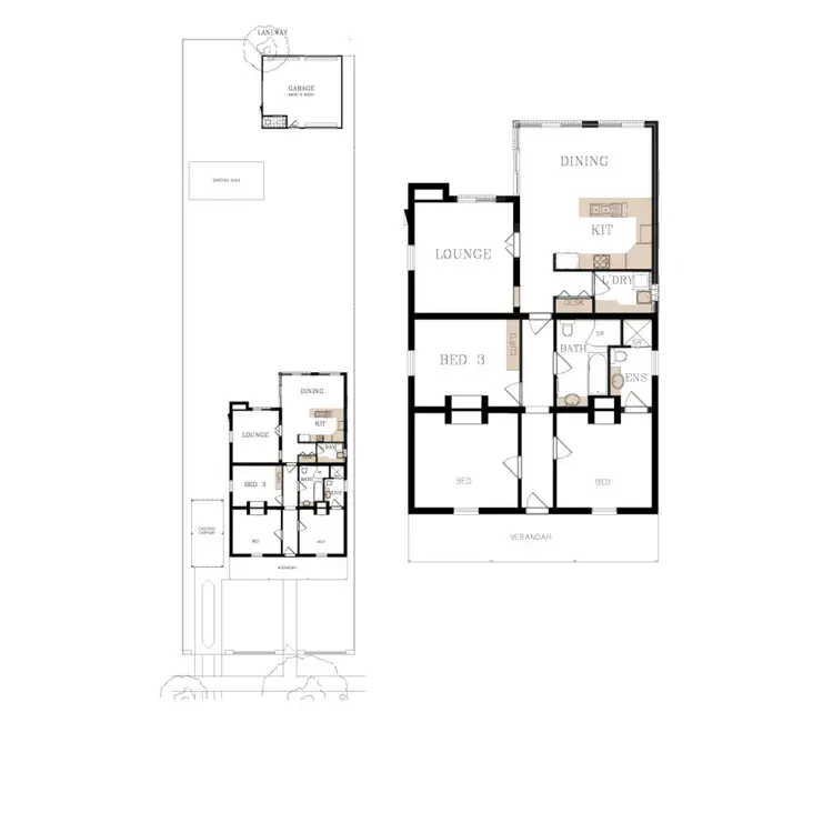 Floorplan of Homely house listing, 109 Best Street, Wagga Wagga NSW 2650