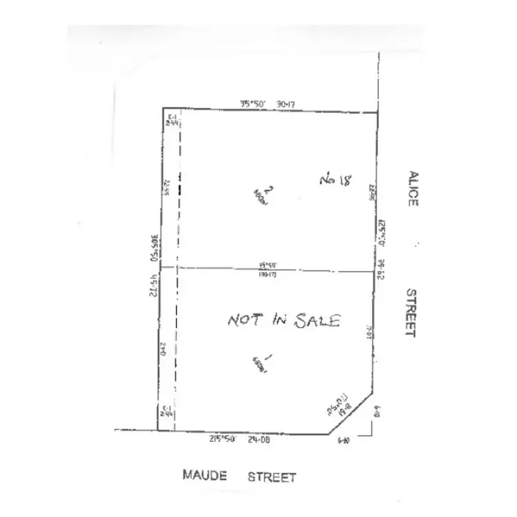 Floorplan of Homely land listing, 18 Alice Street, Mount Martha VIC 3934