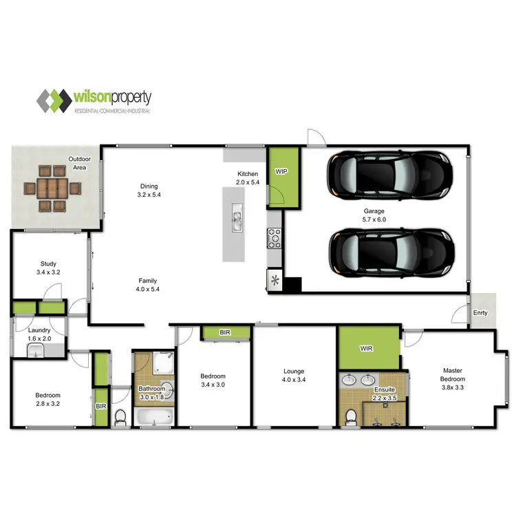 Floorplan of Homely house listing, 9 Jersey Street, Traralgon VIC 3844