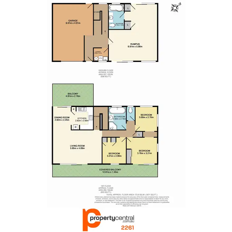Floorplan of Homely house listing, 94 Aloha Drive, Chittaway Bay NSW 2261