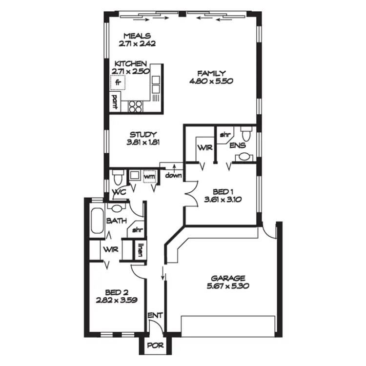 Floorplan of Homely house listing, 56A Braund Road, Prospect SA 5082