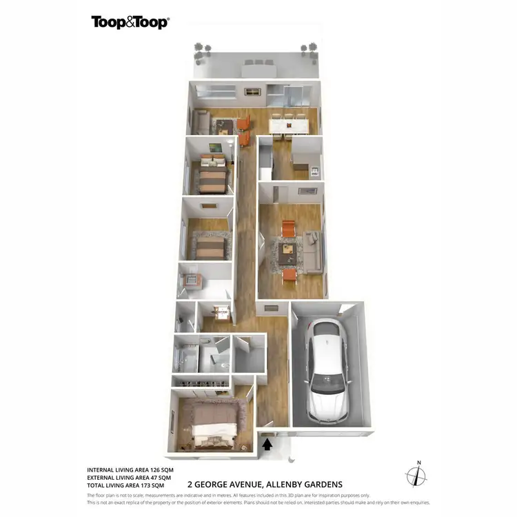 Floorplan of Homely house listing, 2 George Avenue, Allenby Gardens SA 5009