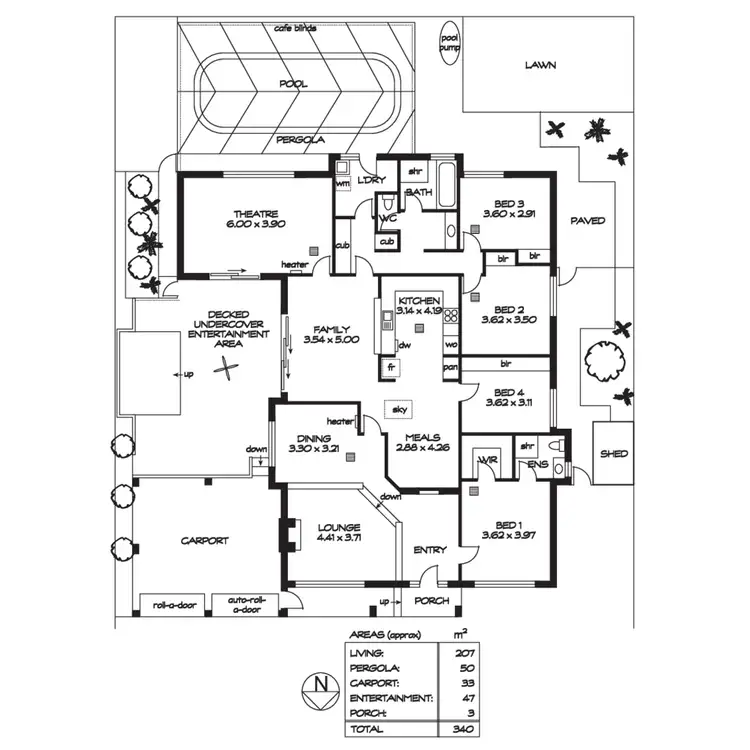 Floorplan of Homely house listing, 38 Fraser Avenue, Happy Valley SA 5159