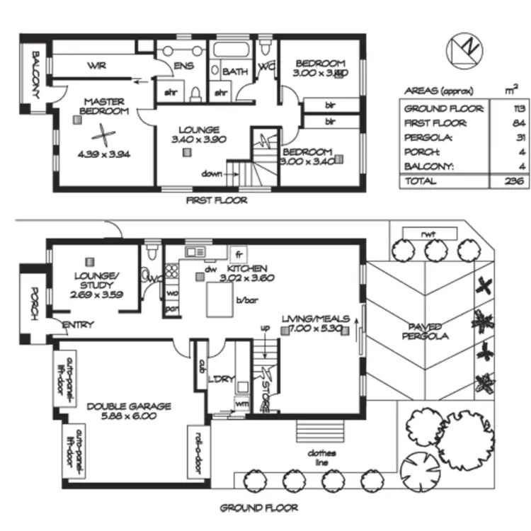 Floorplan of Homely house listing, 21A Thistle Avenue, Klemzig SA 5087