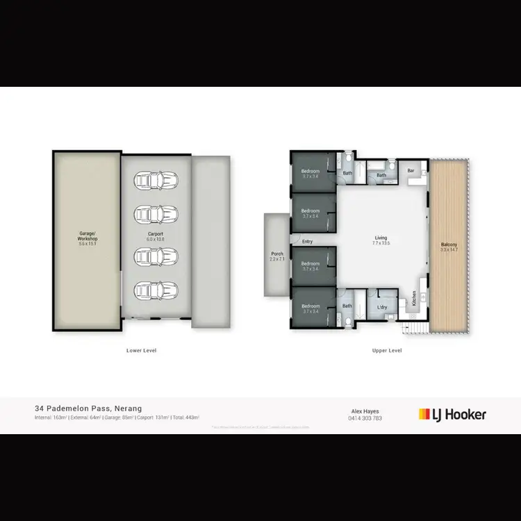 Floorplan of Homely house listing, 34a Pademelon Pass, Nerang QLD 4211