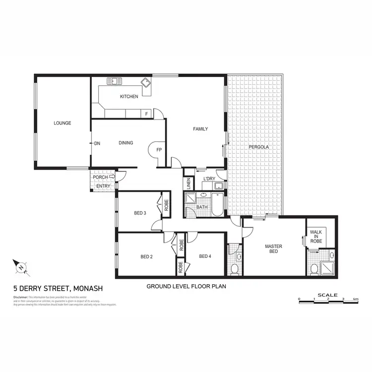 Floorplan of Homely house listing, 5 Derry Street, Monash ACT 2904