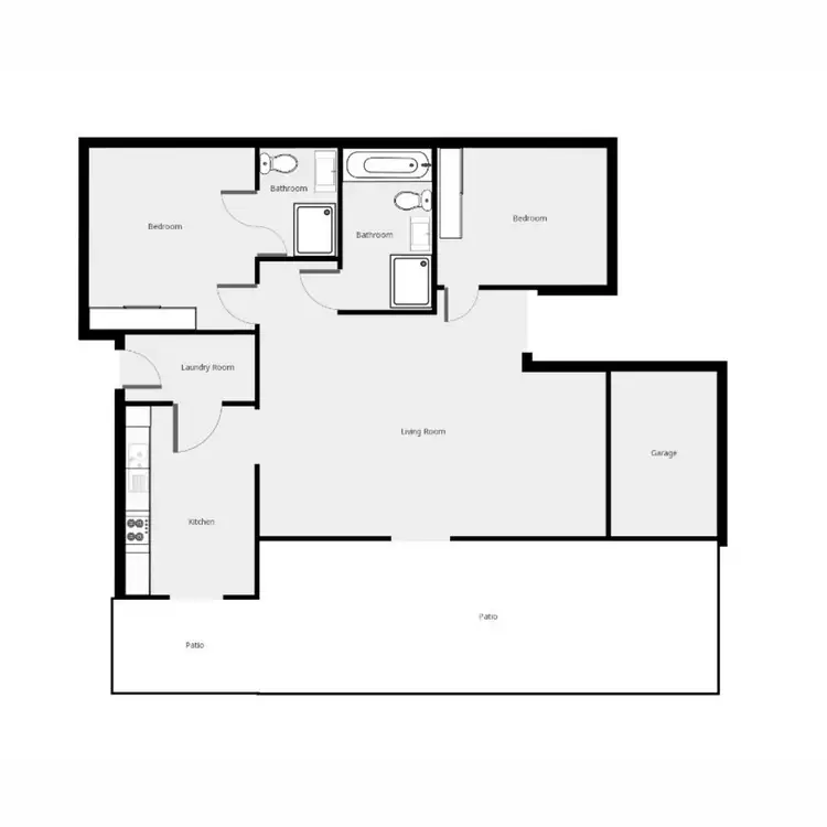 Floorplan of Homely villa listing, 2/38 Sampson Street, Orange NSW 2800