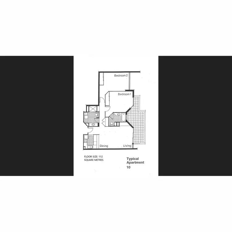 Floorplan of Homely apartment listing, 1110/44 Ferry Street, Kangaroo Point QLD 4169
