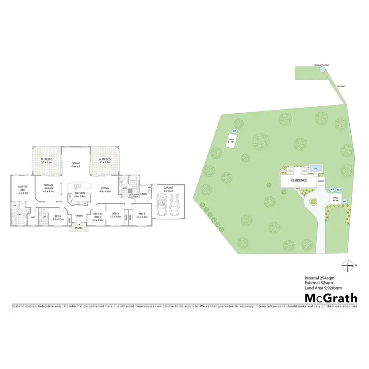 Floorplan of Homely house listing, 297 Cameron Road, Mcleans Ridges NSW 2480