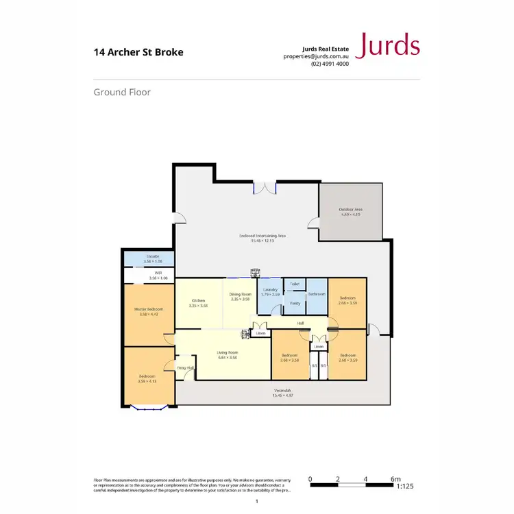 Floorplan of Homely house listing, 14 Archer Street, Broke NSW 2330