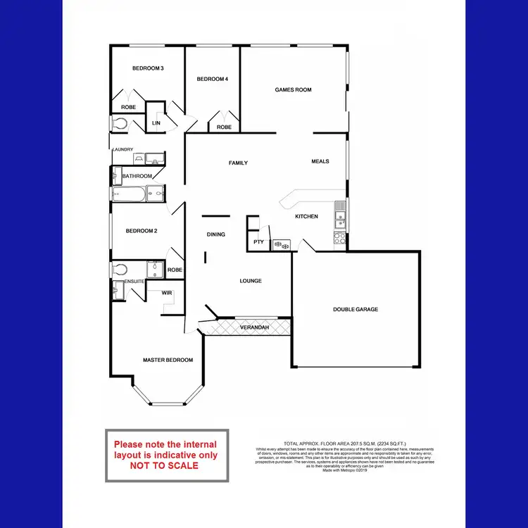 Floorplan of Homely house listing, 34 Diosma Way, Canning Vale WA 6155