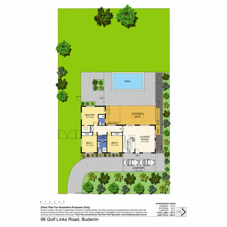 Floorplan of Homely house listing, 96 Golf Links Road, Buderim QLD 4556