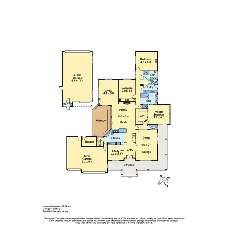 Floorplan of Homely house listing, 12 Allen Drive, Mount Eliza VIC 3930