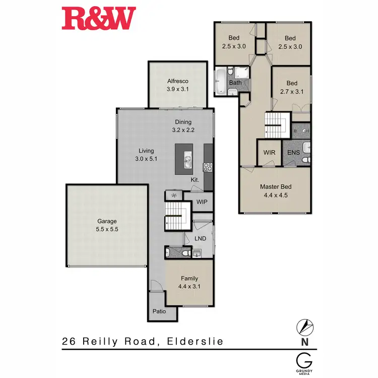 Floorplan of Homely house listing, 26 Reilly Road, Elderslie NSW 2570