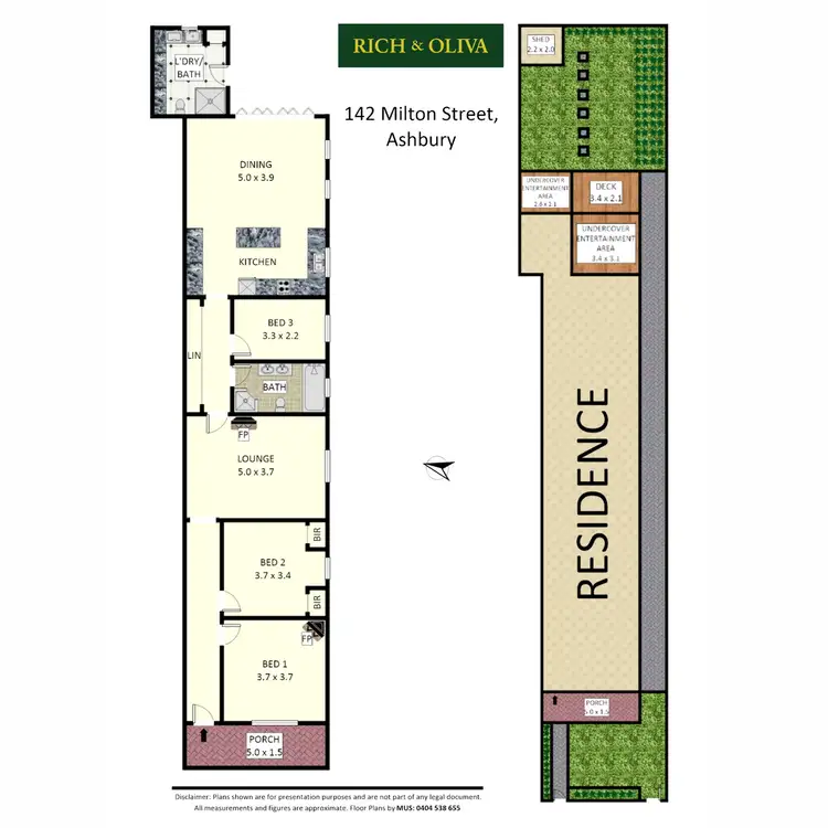 Floorplan of Homely house listing, 142 Milton Street, Ashbury NSW 2193