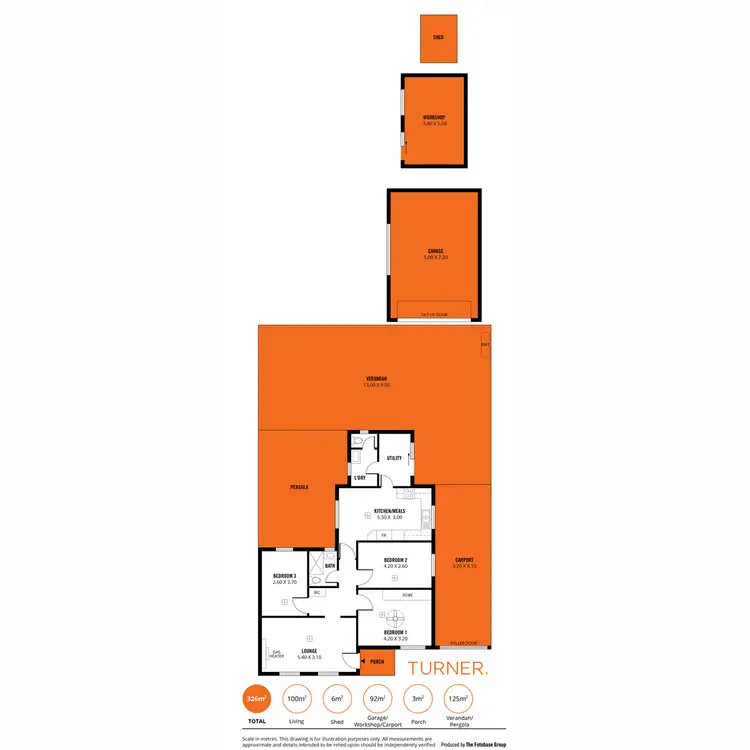 Floorplan of Homely house listing, 4 Moorang Street, Kilburn SA 5084