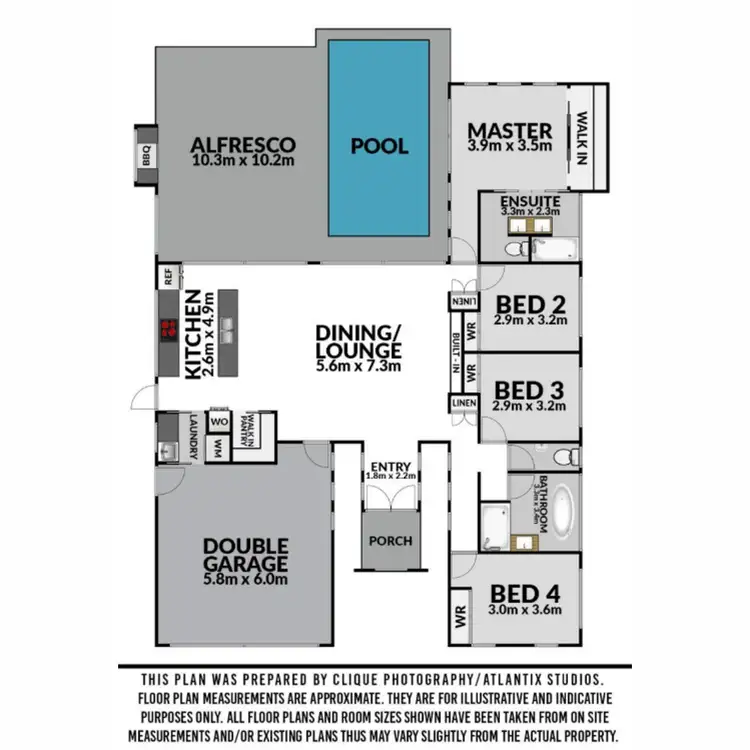 Floorplan of Homely house listing, 19 Karobean Drive, Mareeba QLD 4880
