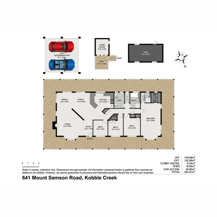 Floorplan of Homely house listing, 641 Mount Samson Road, Kobble Creek QLD 4520
