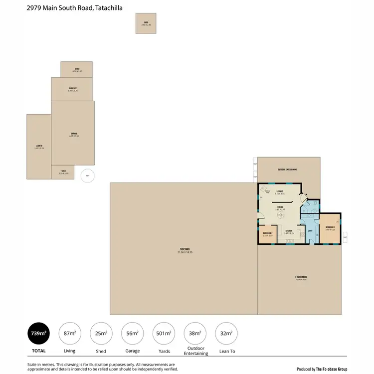 Floorplan of Homely rural property listing, 2979 Main South Road, Tatachilla SA 5171