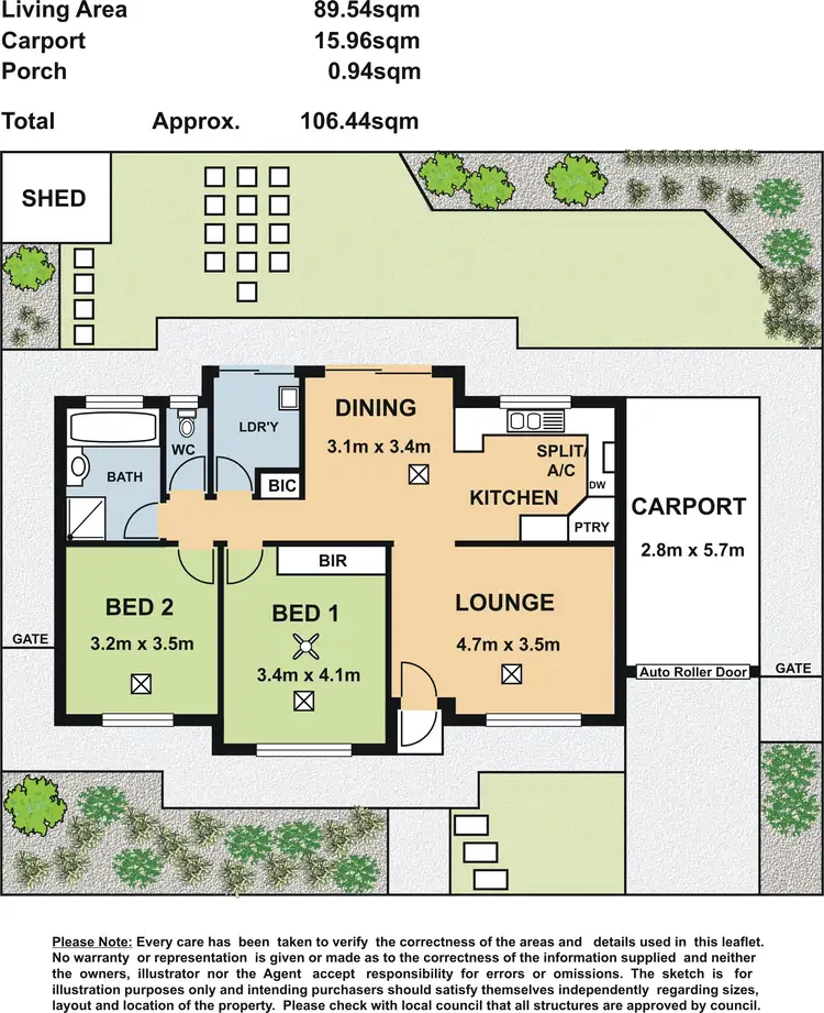 Floorplan of Homely unit listing, 8/20b Fourth Avenue, Klemzig SA 5087