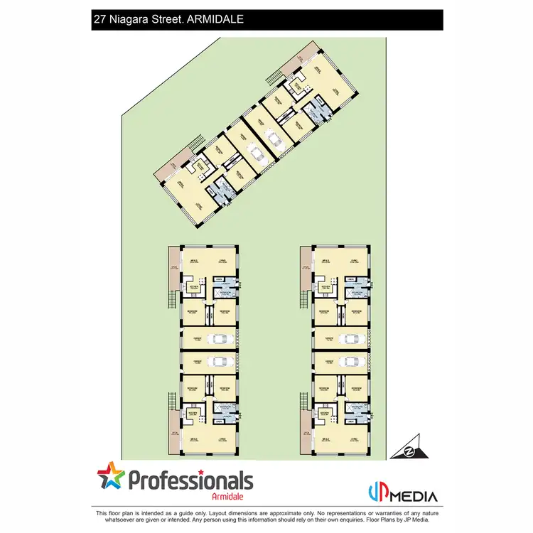 Floorplan of Homely block of units listing, Units 1-6/25-27 Niagara Street, Armidale NSW 2350