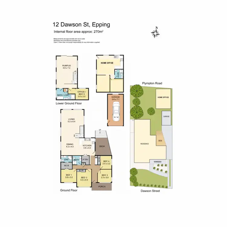 Floorplan of Homely house listing, 12 Dawson Street, Epping NSW 2121