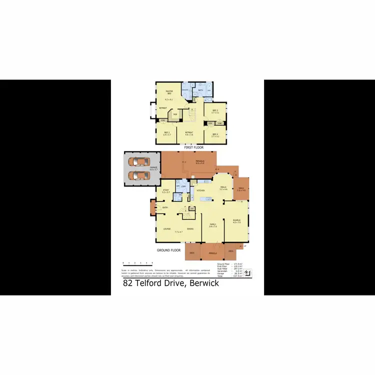 Floorplan of Homely house listing, 82 Telford Drive, Berwick VIC 3806