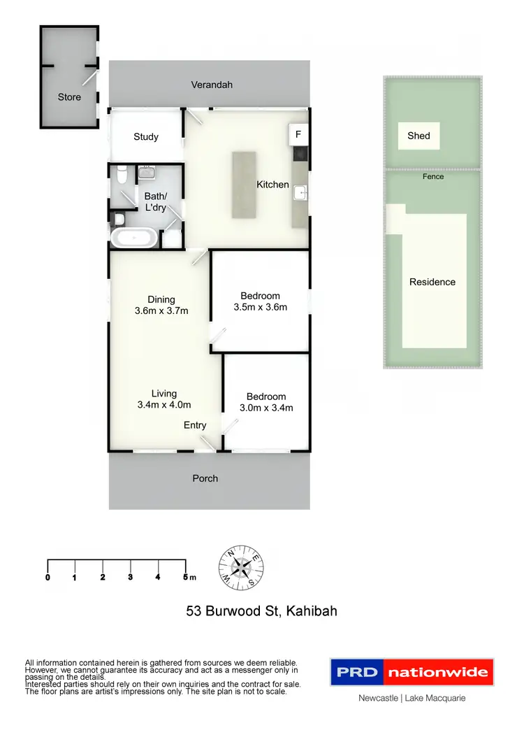 Floorplan of Homely house listing, 53 Burwood Street, Kahibah NSW 2290