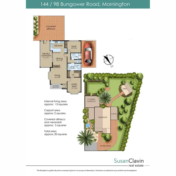 Floorplan of Homely retirement listing, 144/98 Bungower Road, Mornington VIC 3931