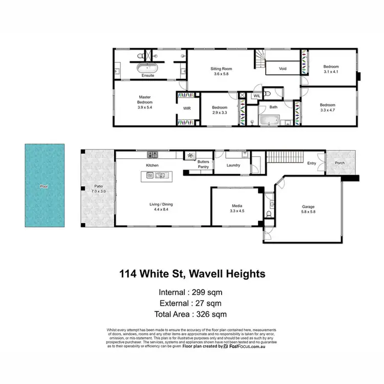 Floorplan of Homely house listing, 114 White Street, Wavell Heights QLD 4012