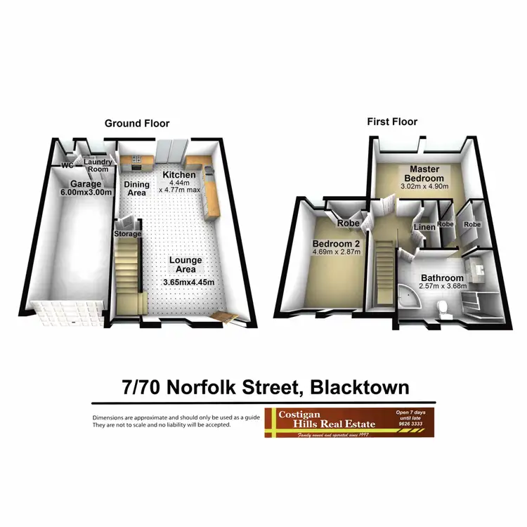 Floorplan of Homely townhouse listing, 7/70 Norfolk Street, Blacktown NSW 2148